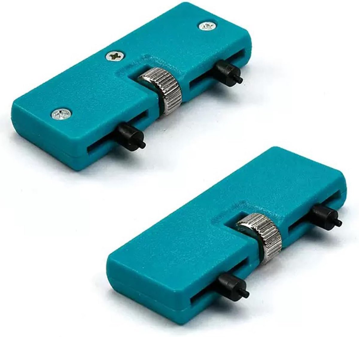 2 pcs battery replacement kit, watch case opener, open the watch lid by twisting, spring bar tool, scratch-resistant - ShopVlot