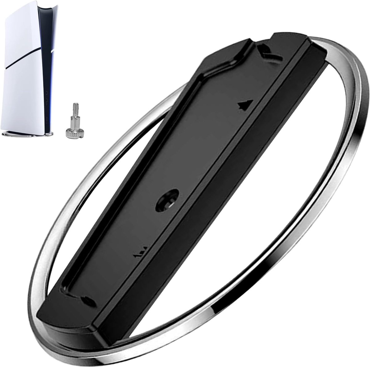 Vertical Mount for PS5 Slim Console, Robust and Stable, Vertical Base, Vertical Console, Compatible with Playstation 5 - ShopVlot