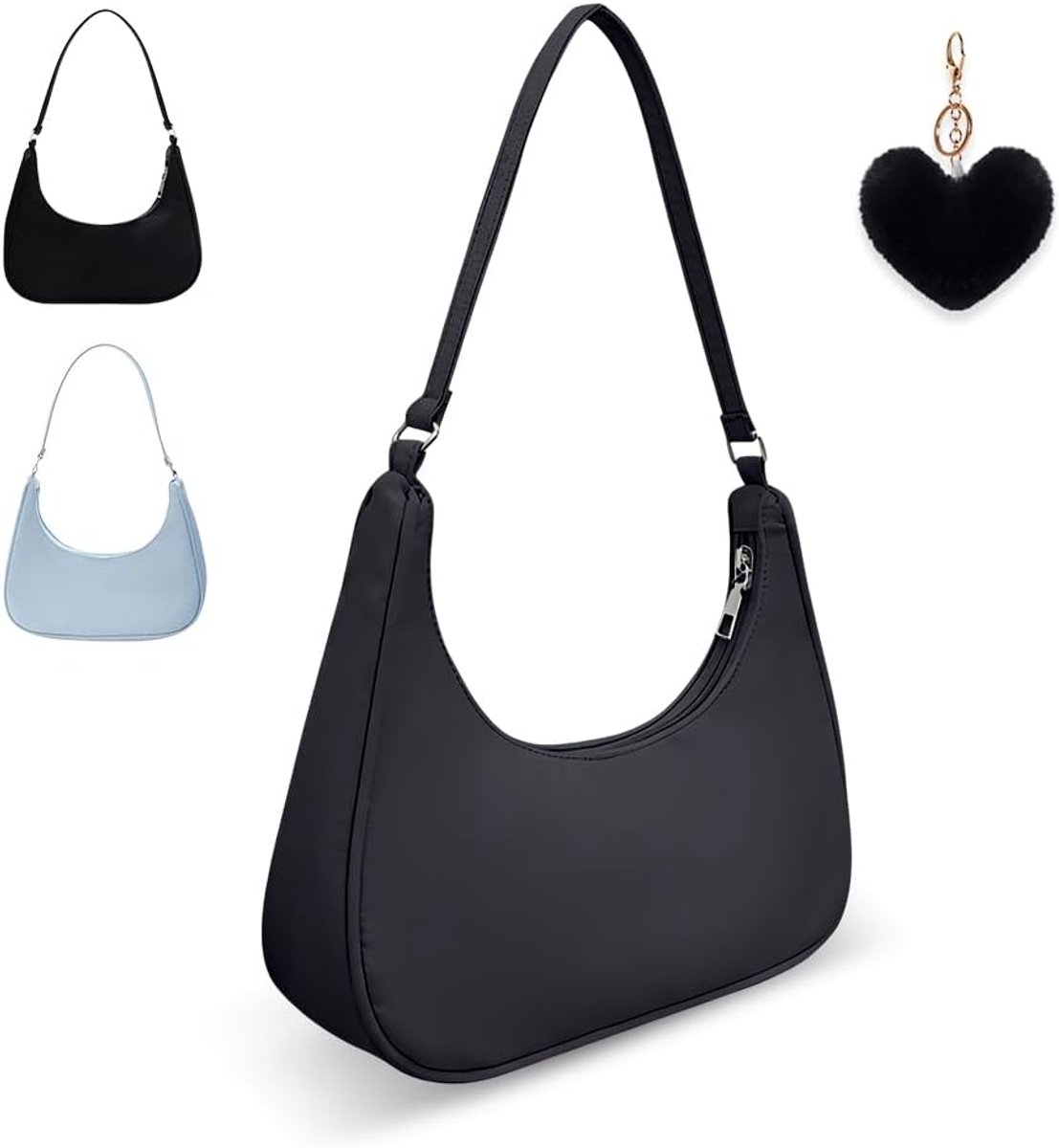 Y2k Women's Shoulder Bag, Small Handbag, Vintage Handbag, Elegant Shoulder Bag, Women's Bag, Shoulder Bag, Casual - ShopVlot