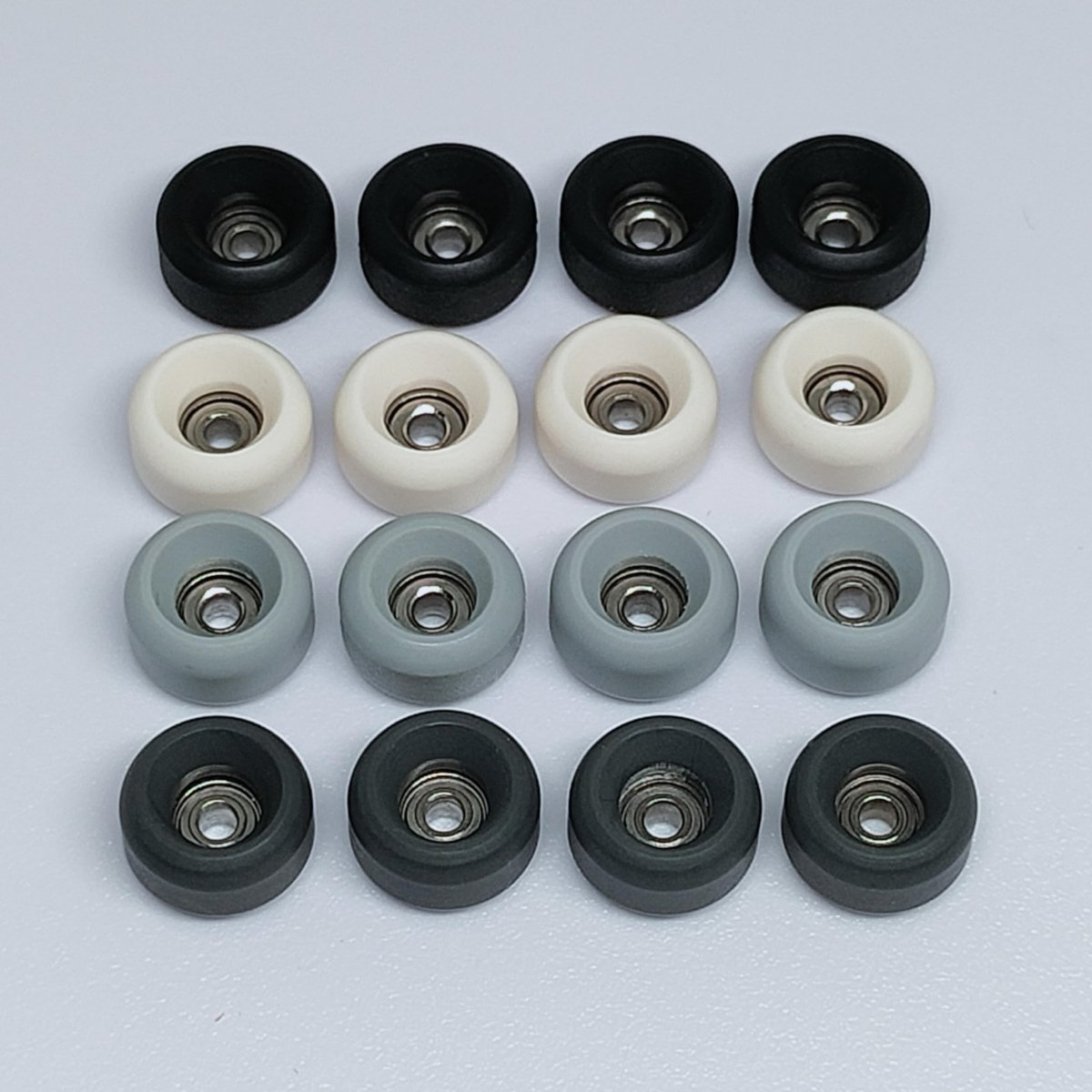 Fingerboard wielen 65d - urethaan zwart - maat 7.5 * 4.5mm - ideaal voor indoor en outdoor gebruik - ShopVlot