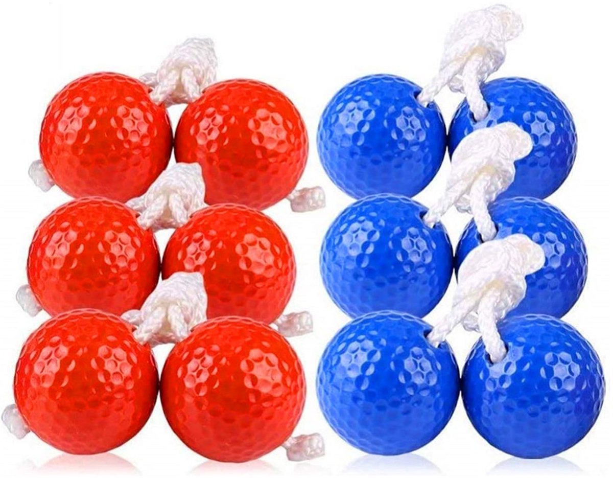 Solidchoice - Ladder Golf Set met 6 Ballen voor Binnen en Buiten