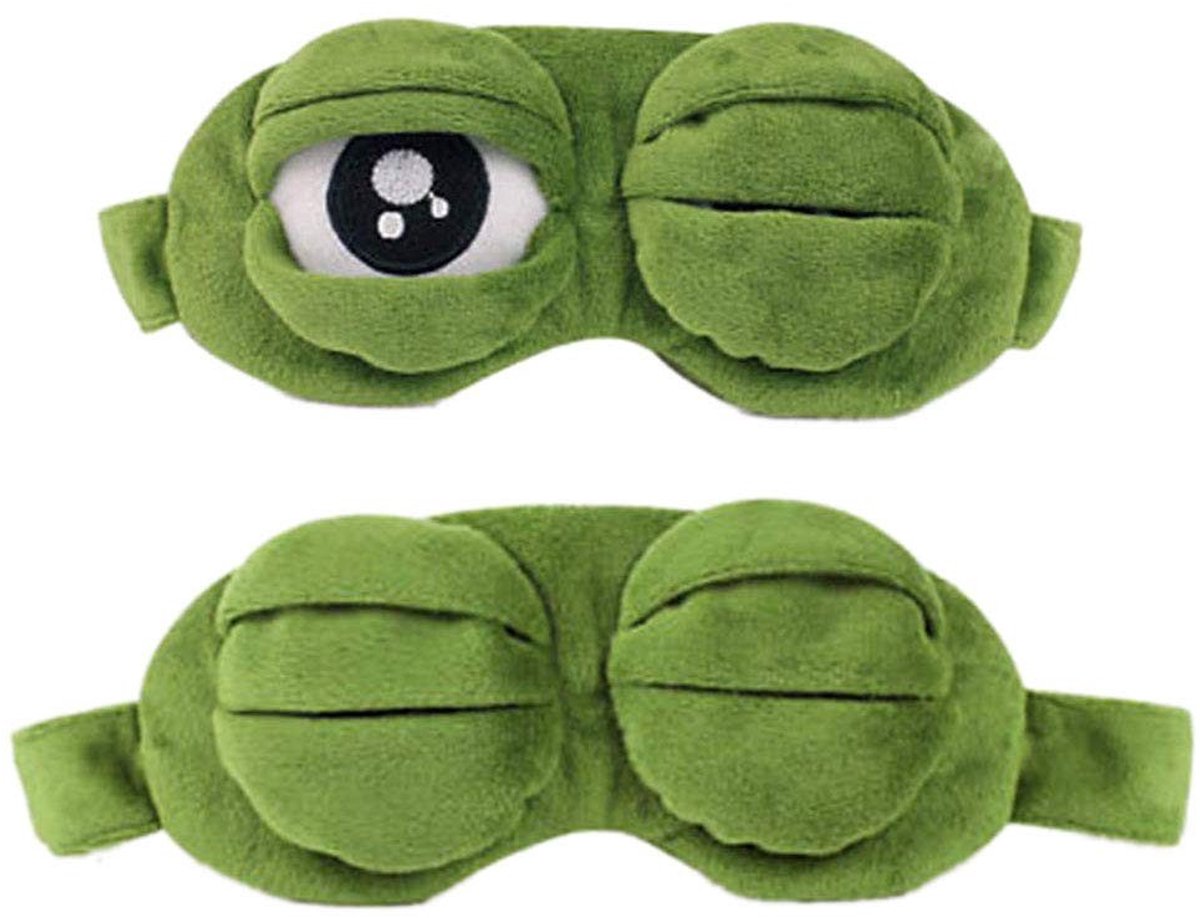 Solidchoice - Creatief 3D Frog Oogmasker voor Slaap
