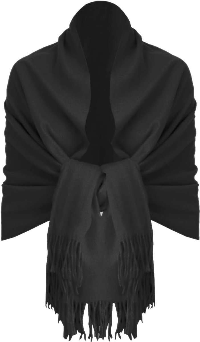 Plaid sjaal groot - cashmere mix - warm en zacht - ideaal voor de winter - ShopVlot