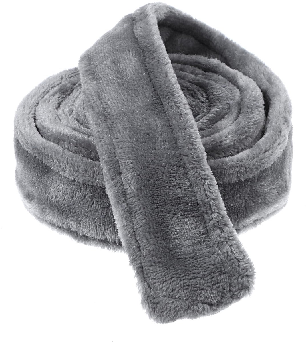 Solidchoice - Badjas Strikband Vervangend Grijs 180 x 4.5cm