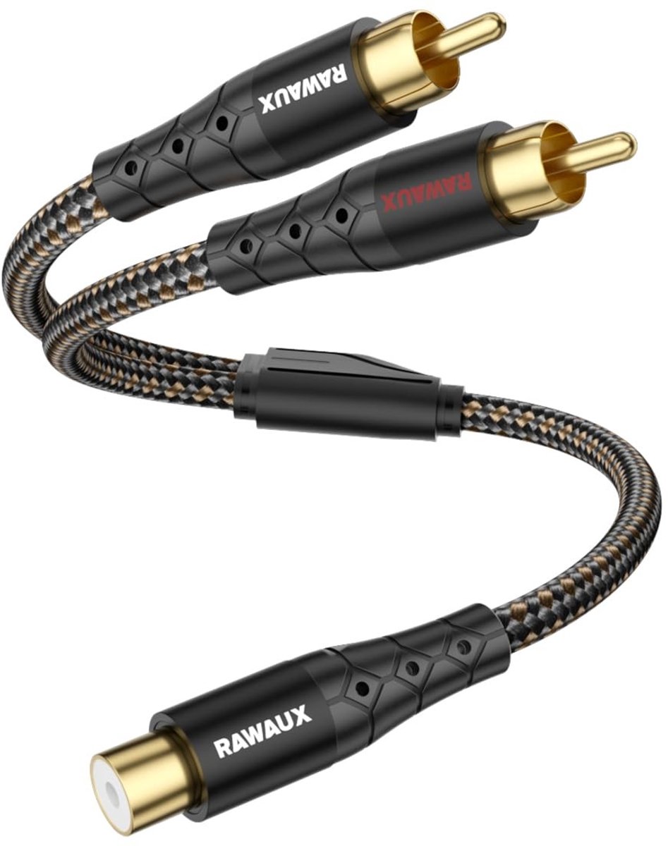Solidchoice - RCA Splitter Audio Kabel voor TV en Speakers