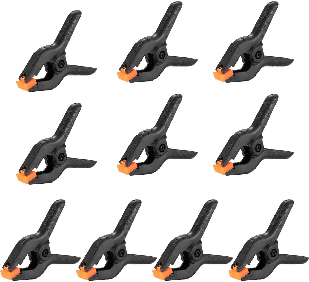 Solidchoice - 10 Stuks Verstelbare Klemmen voor Houtbewerking