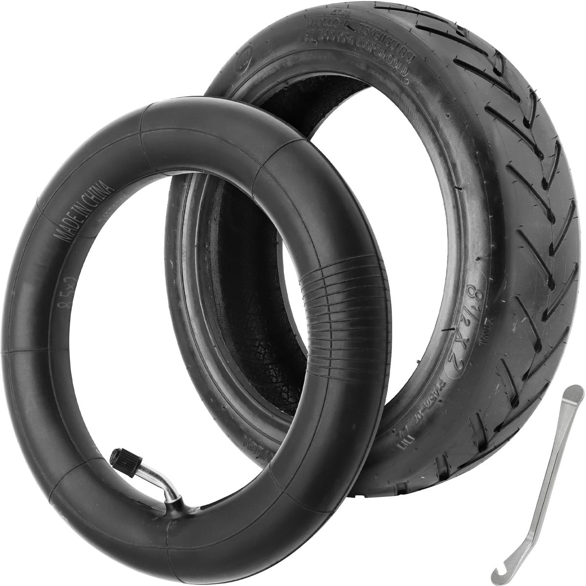 Solidchoice - Set van 8.5 Inch E-Scooter Banden met Binnenbanden en Breekijzer