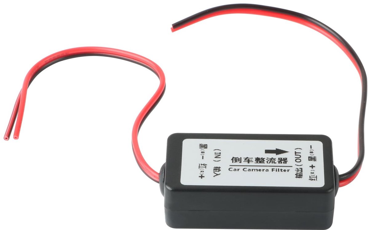 Solidchoice - 12V DC Power Relay Filter Rectifier voor Achteruitrijcamera