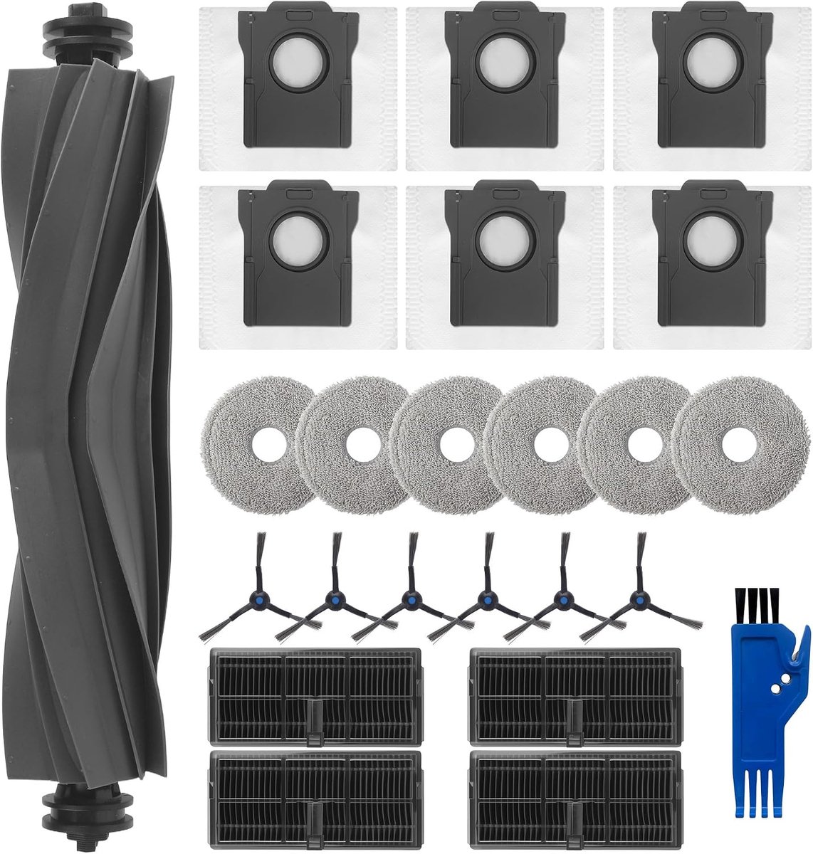 Accessoires voor Dreame L10s Pro - 24 Stuks - Inclusief 1 Bevestiging en Filters - Ondersteunt optimale prestaties - ShopVlot