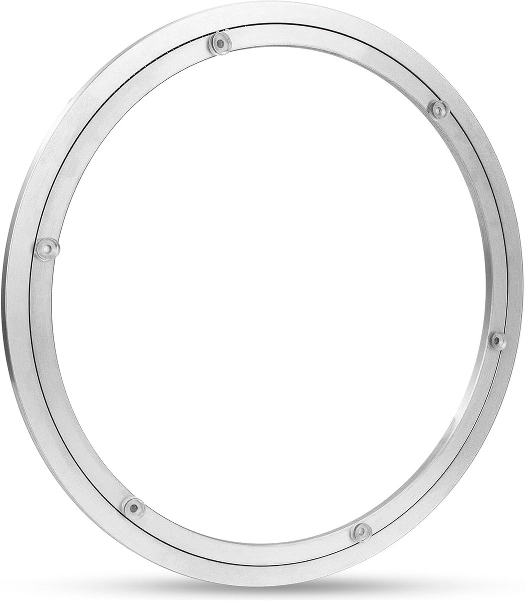 Draaitafel 14 inch - Aluminiumlegering - Robuust & duurzaam - Perfect voor ronde eettafel - ShopVlot