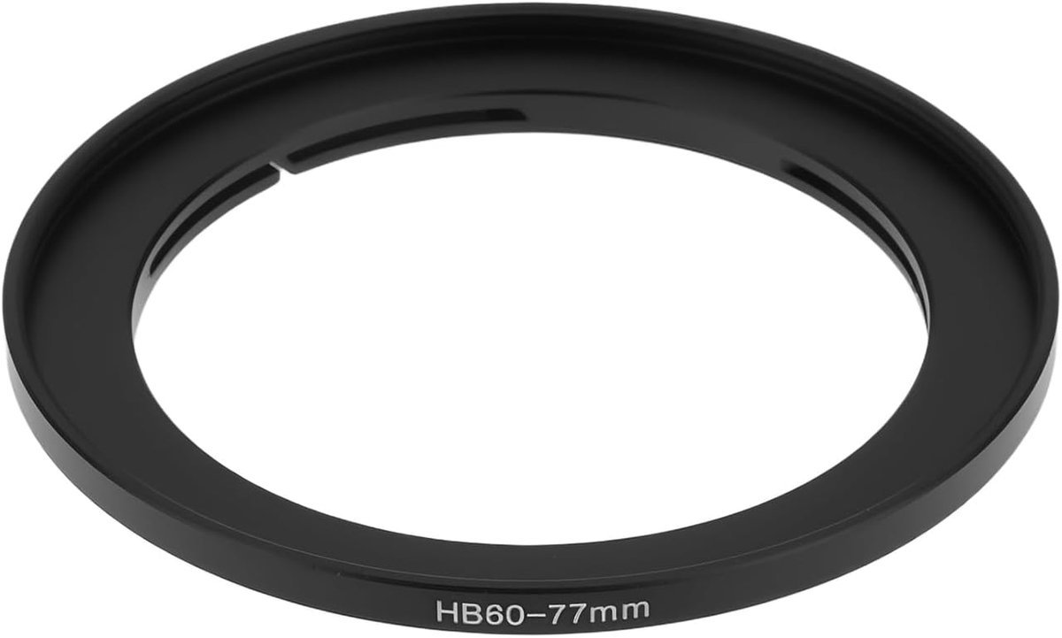 Lens filter adapter ring 60-77mm - aluminium - geschikt voor HASSELBLAD - breidt filteropties uit - ShopVlot