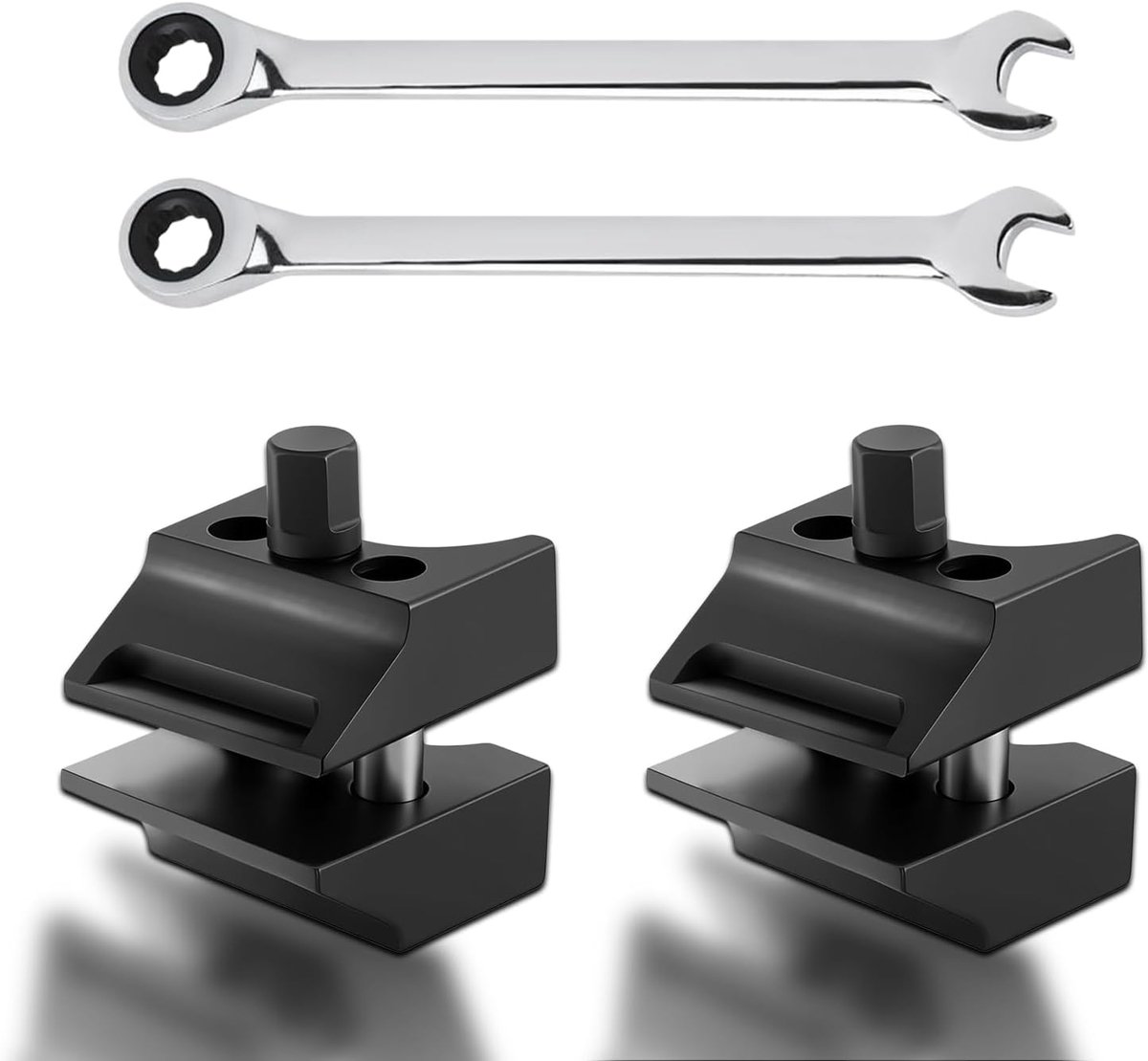 veerpoot spreider set 2 stuks - gespleten naaf - koolstofstaal - ideaal voor chassis onderhoud - ShopVlot