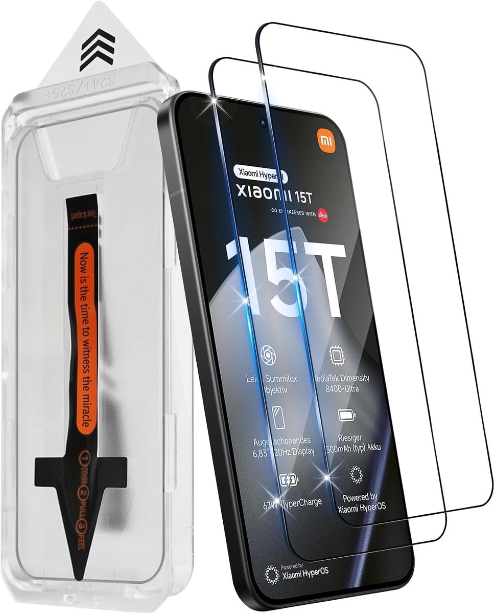 Displaybeschermfolie 0,33 mm - gehard glas - krasbestendig - automatische installatie - ShopVlot