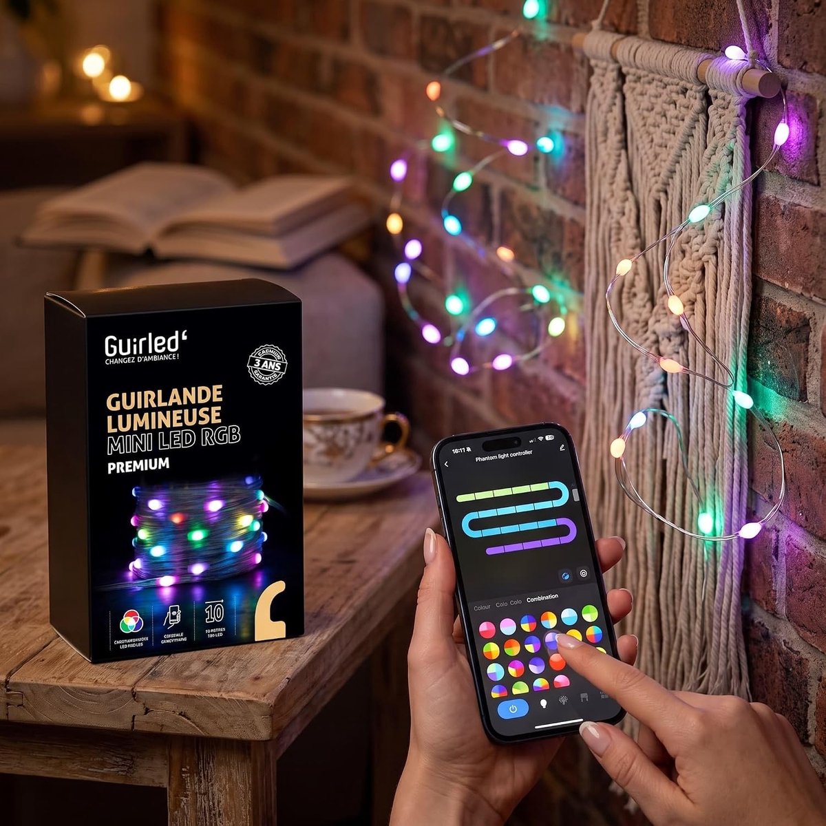 Mini LED RGB Fairy Lights 10m - USB Wifi - Voice Control - Creëer een warme sfeer - ShopVlot