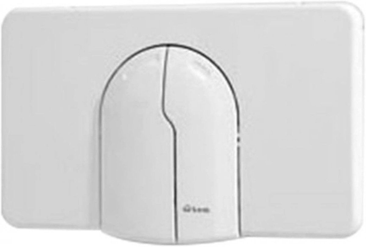 Controleplaat dualflush - Wit - Elegant design - Eenvoudig te installeren - ShopVlot