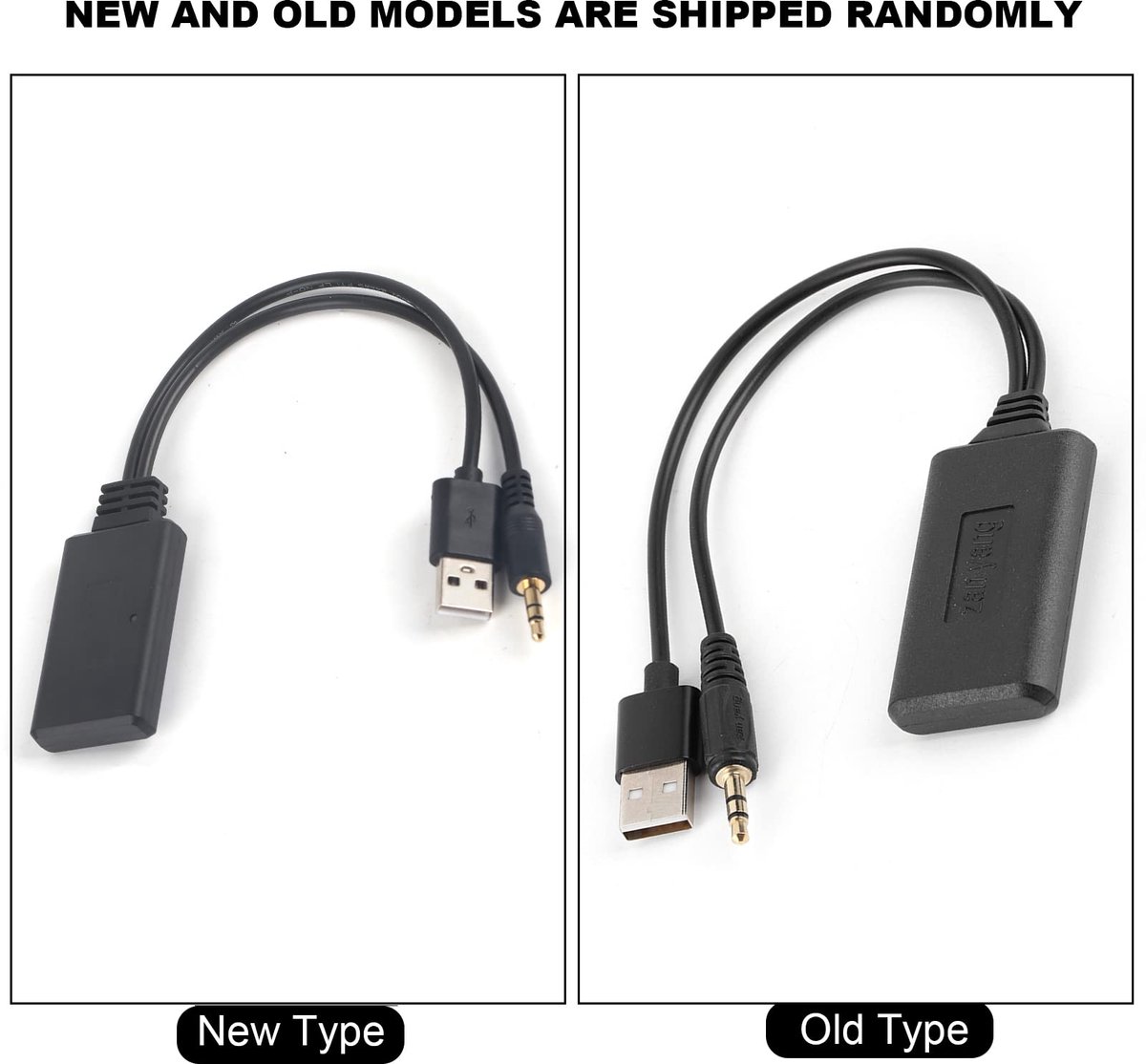 Bluetooth AUX-adapter 3,5 mm - Draadloze muziekontvanger - HIFI Stereo kwaliteit - Ideaal voor auto-accessoires - ShopVlot