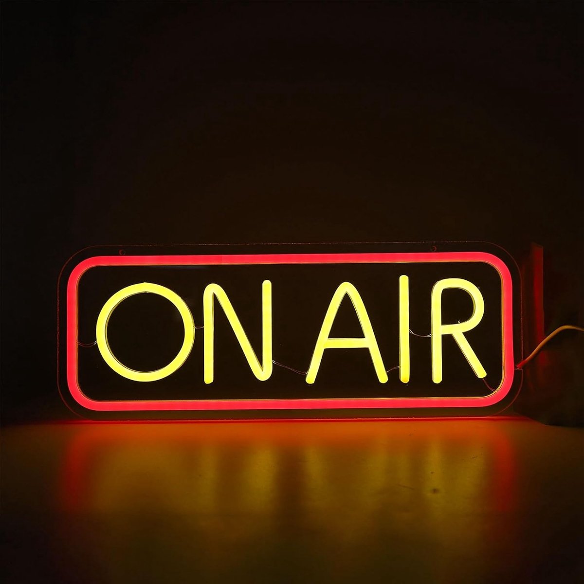 Neon sign On Air 15,7x5,9in - USB-aangedreven LED verlichting - Wandmontage - Perfect voor streaming ruimte - ShopVlot