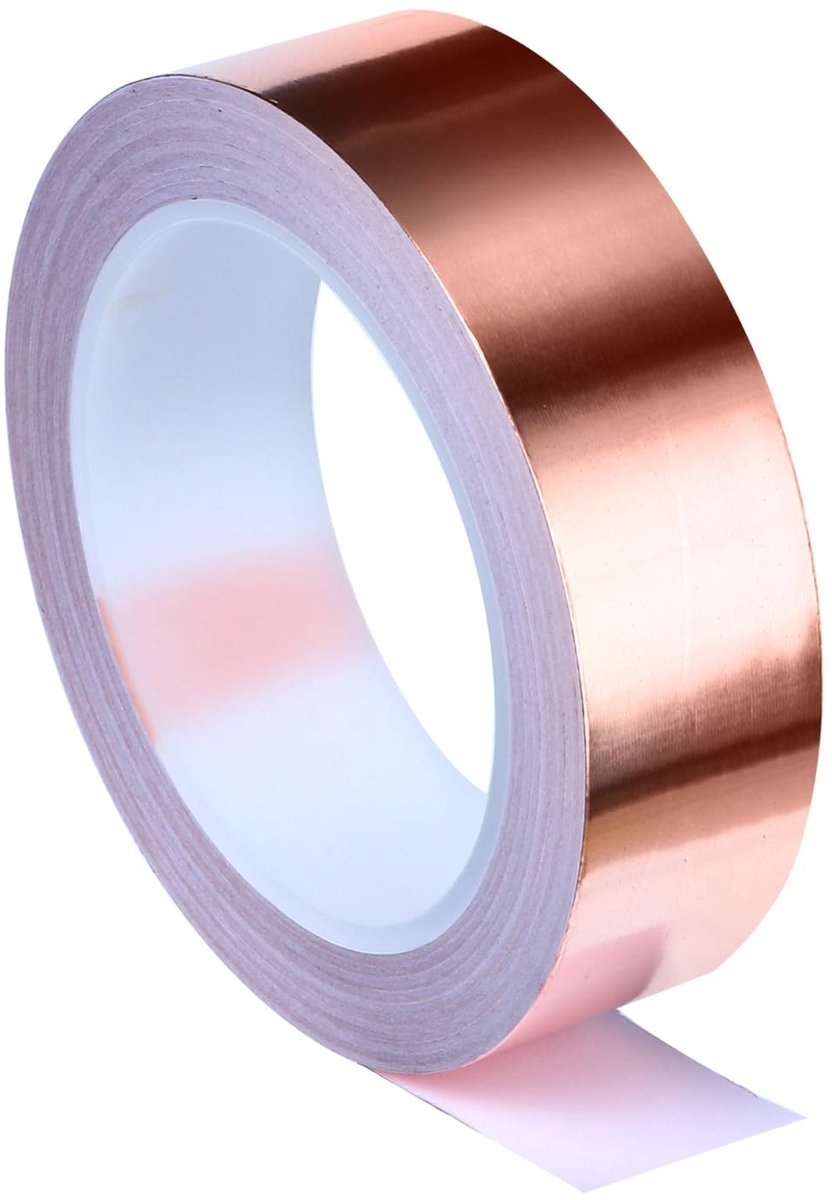 Solidchoice - Koperfolietape 40 mm x 20 m voor Diverse Toepassingen