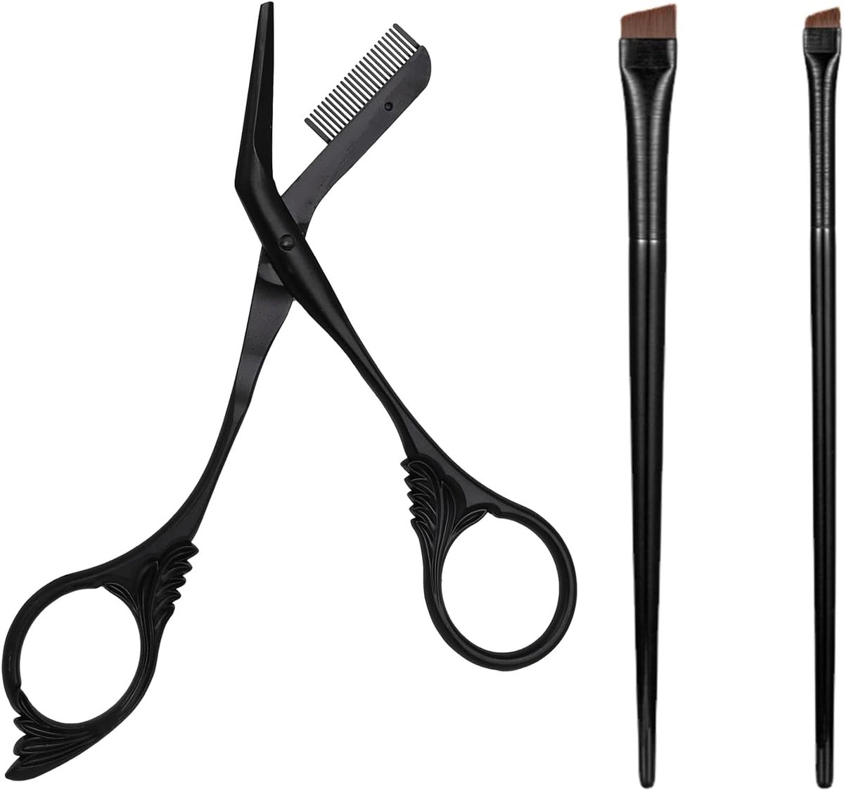 Wenkbrauwschaar, trimmer met kam, cadeau voor mannen en vrouwen, kerstkousenvulling - ShopVlot
