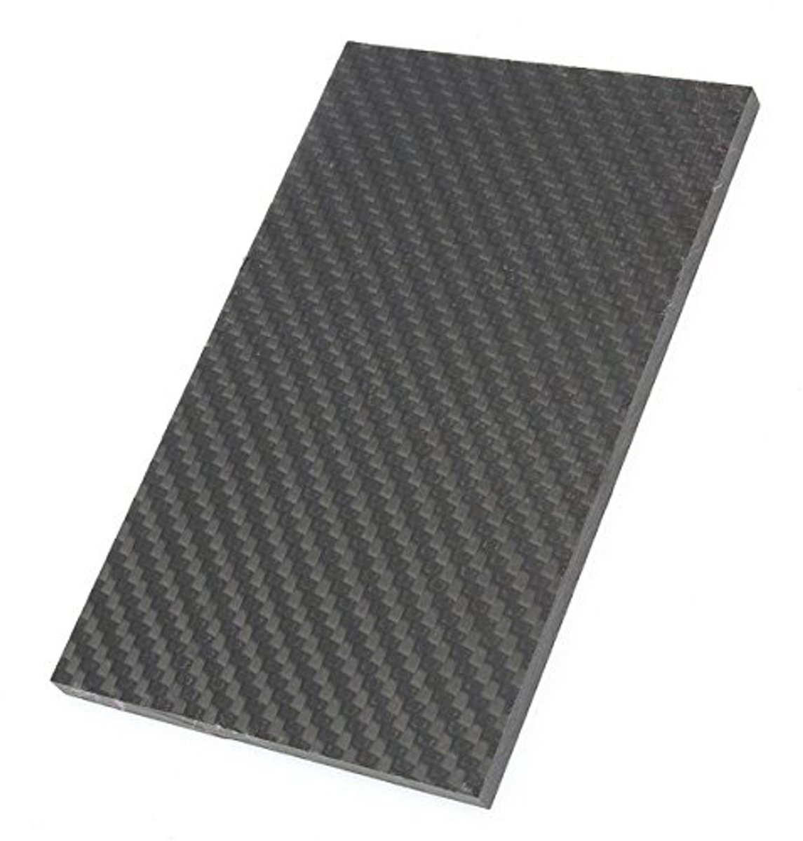 FEVERWORK CF129805 3K 129x80x5mm Weave Carbon Fiber Plate Panel - ShopVlot