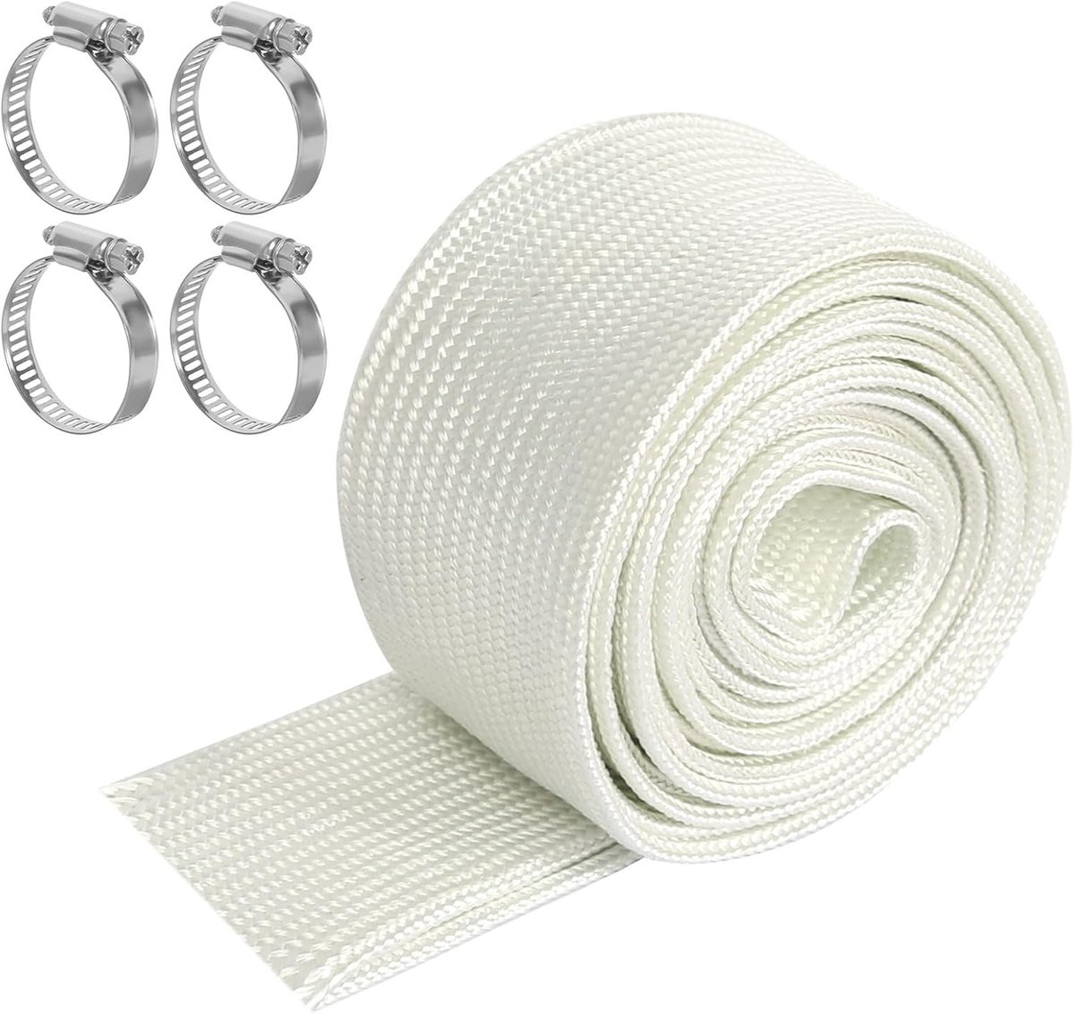 Exhaust Hose for Power Generators, 25mm Heat Protection Hose Standing Heater, 300cm Insulation, Hose Power Generator - ShopVlot