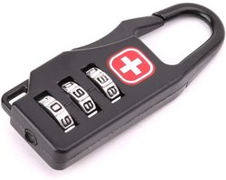 Faguo Combination of Swiss Cross Symbols, Safety Code, Mini Padlock, Luggage, Travel Lock - ShopVlot
