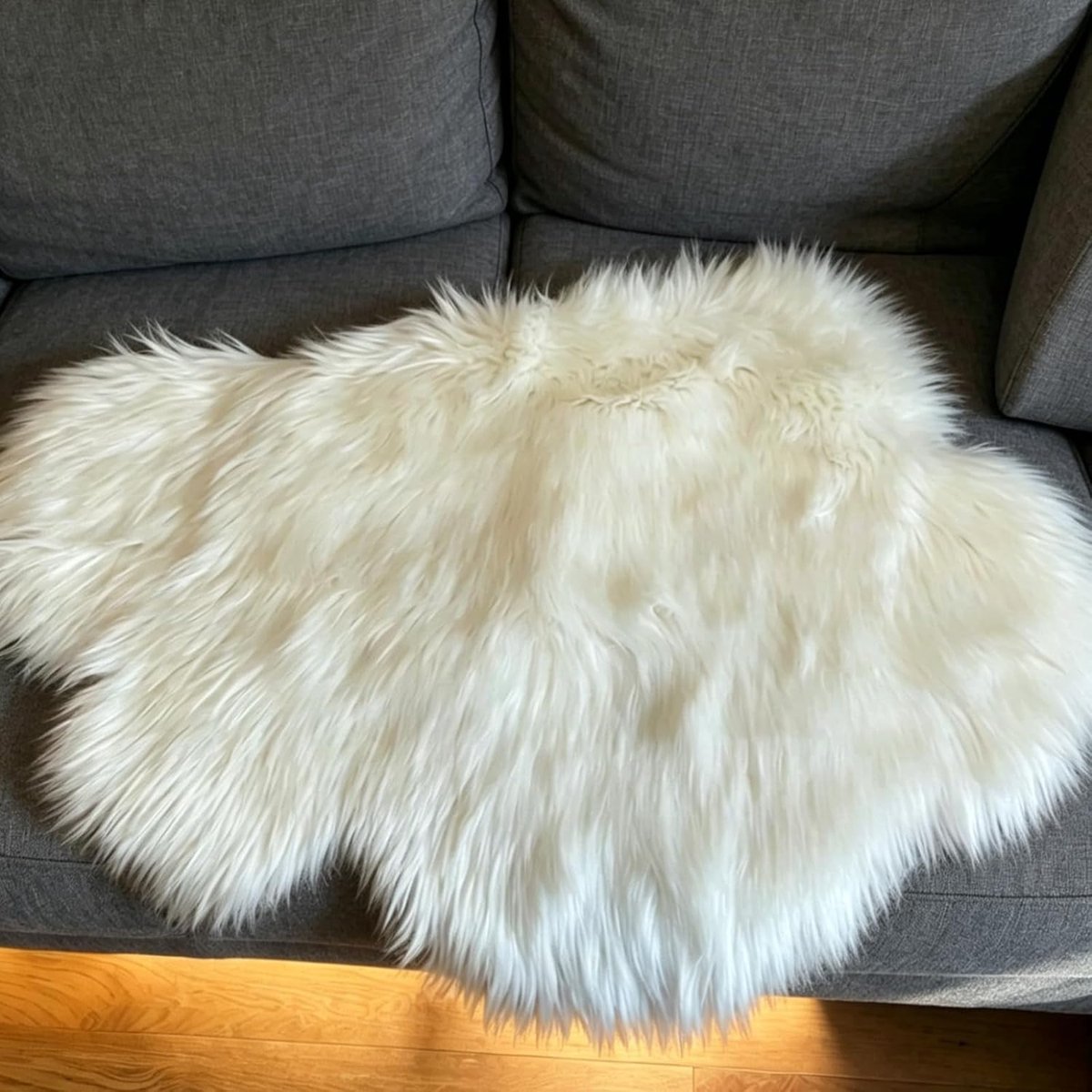 Fluffy Cloud Rug 60x90cm - Polyester - Hoogpolig - Decoratie voor woonkamer - ShopVlot