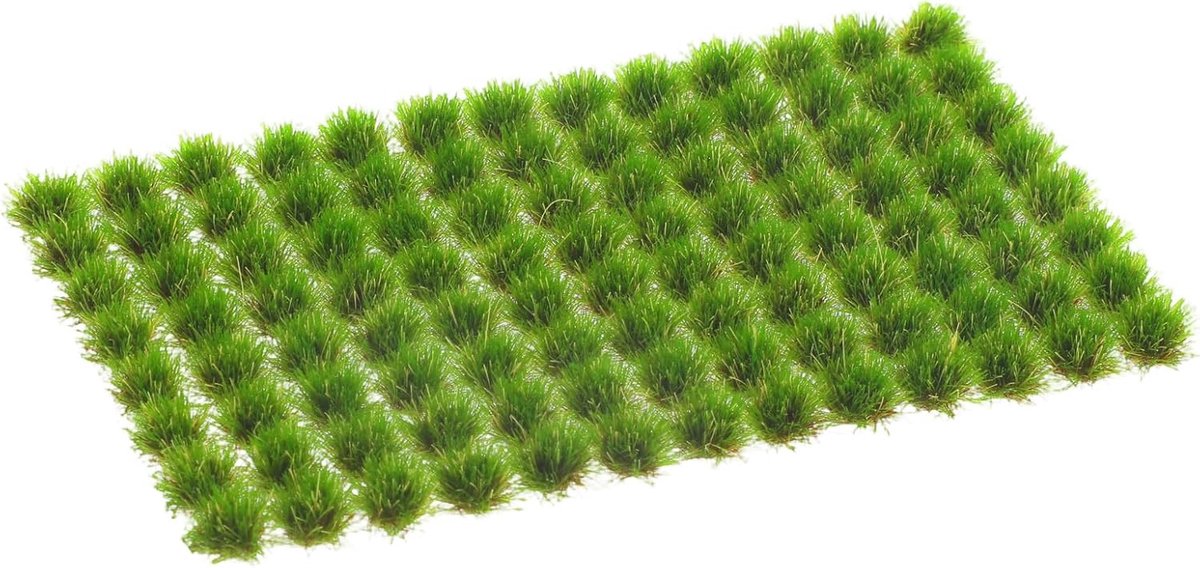 Graskop modelbouw - 104-delige set - statisch gras - ideaal voor miniatuurterreinen - ShopVlot