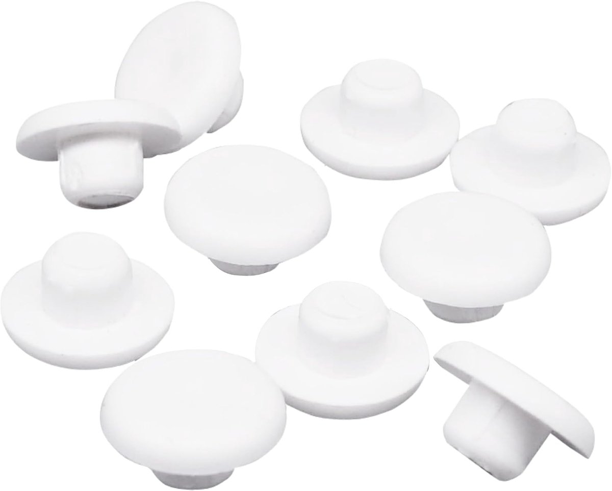 Gatenstopper 4mm - Plastisch - Wit - Verbergt gaten in meubels - ShopVlot