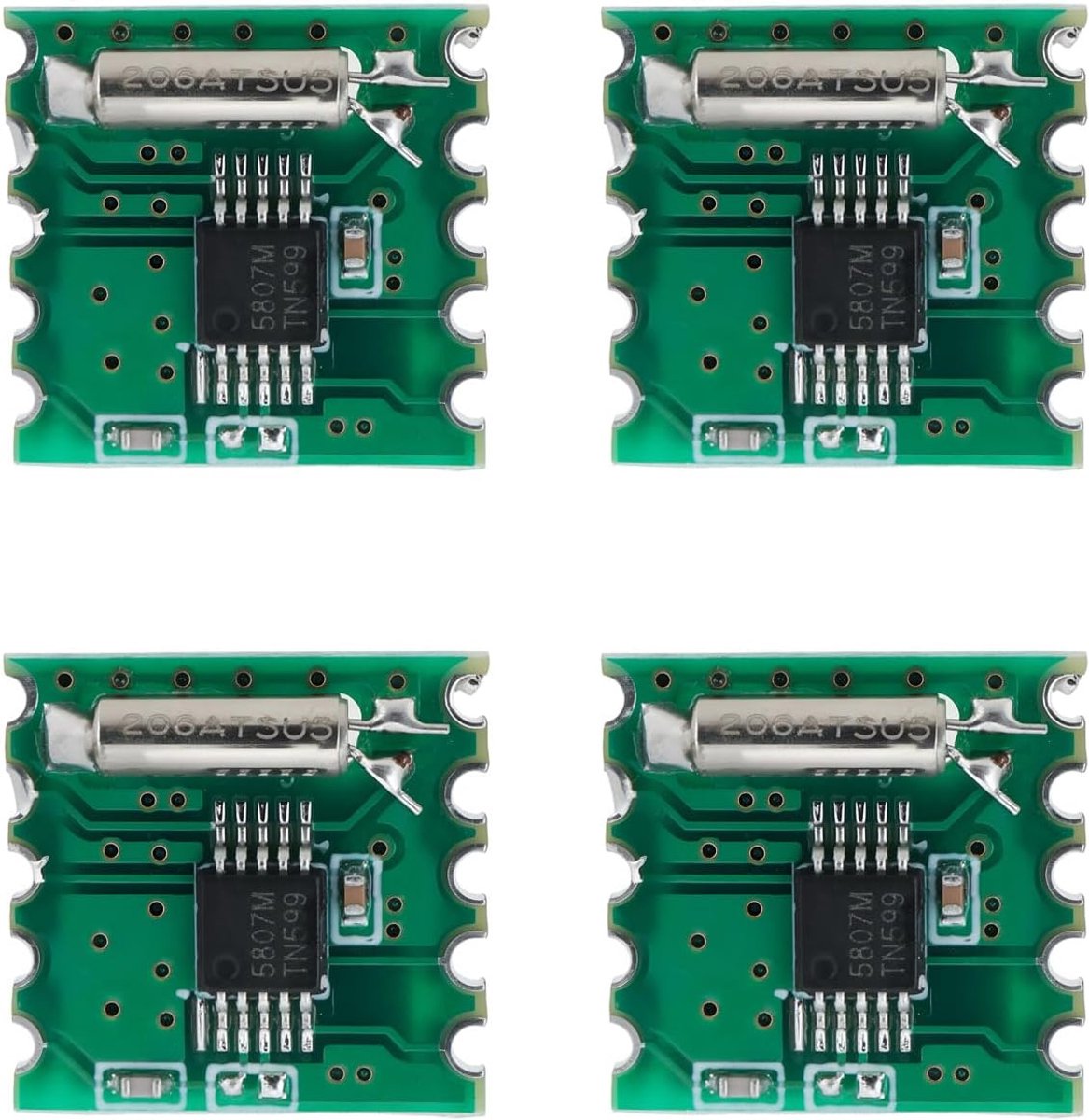 FM Stereo Radio Module - RDA5807M 4x - I2C Interface - Heldere geluidskwaliteit - ShopVlot