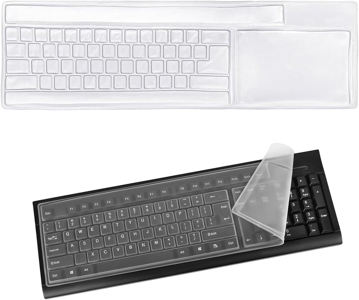 Keyboard Cover - Universele Silicone Keyboard Protector - Waterdicht en Stofdicht - Eenvoudig te gebruiken - ShopVlot