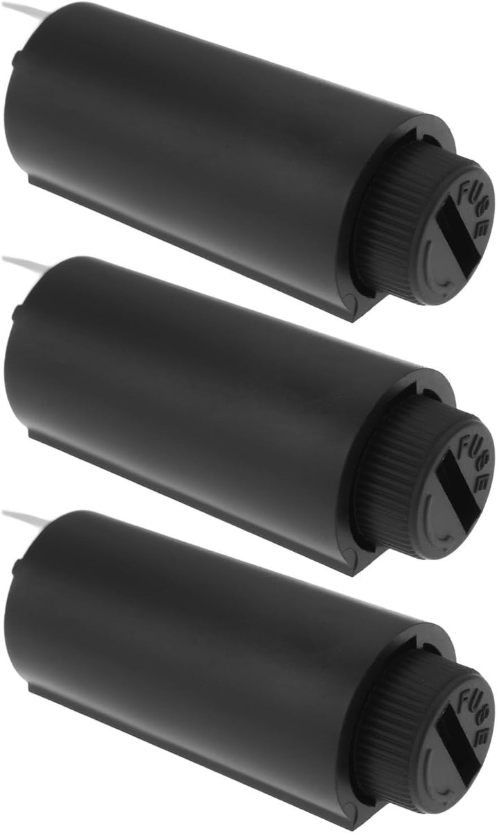Fusehouder verticaal 5mm x 20mm - Met afsluitkap - Geschikt voor 250V en 10A - Voor elektronische apparaten - ShopVlot
