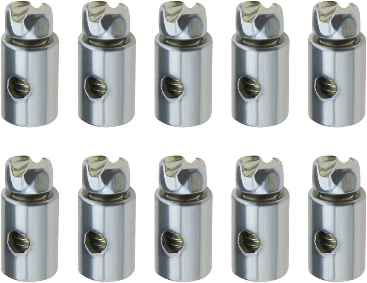 Throttle kabel eindpunten 5PC - staal - rond lichaam - ideaal voor reparatie - ShopVlot