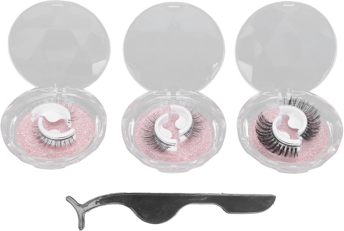 Nepwimpers - 3 Paar - Zelfklevend - Natuurlijke Look - Comfortabel Draagbaar - ShopVlot