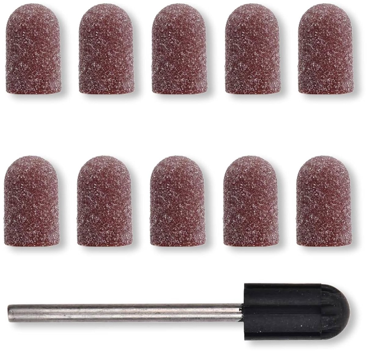 Nail grinding heads 10pcs - 2 soorten [13*19] - pedicure en manicure - ideaal voor voetenverzorging - ShopVlot