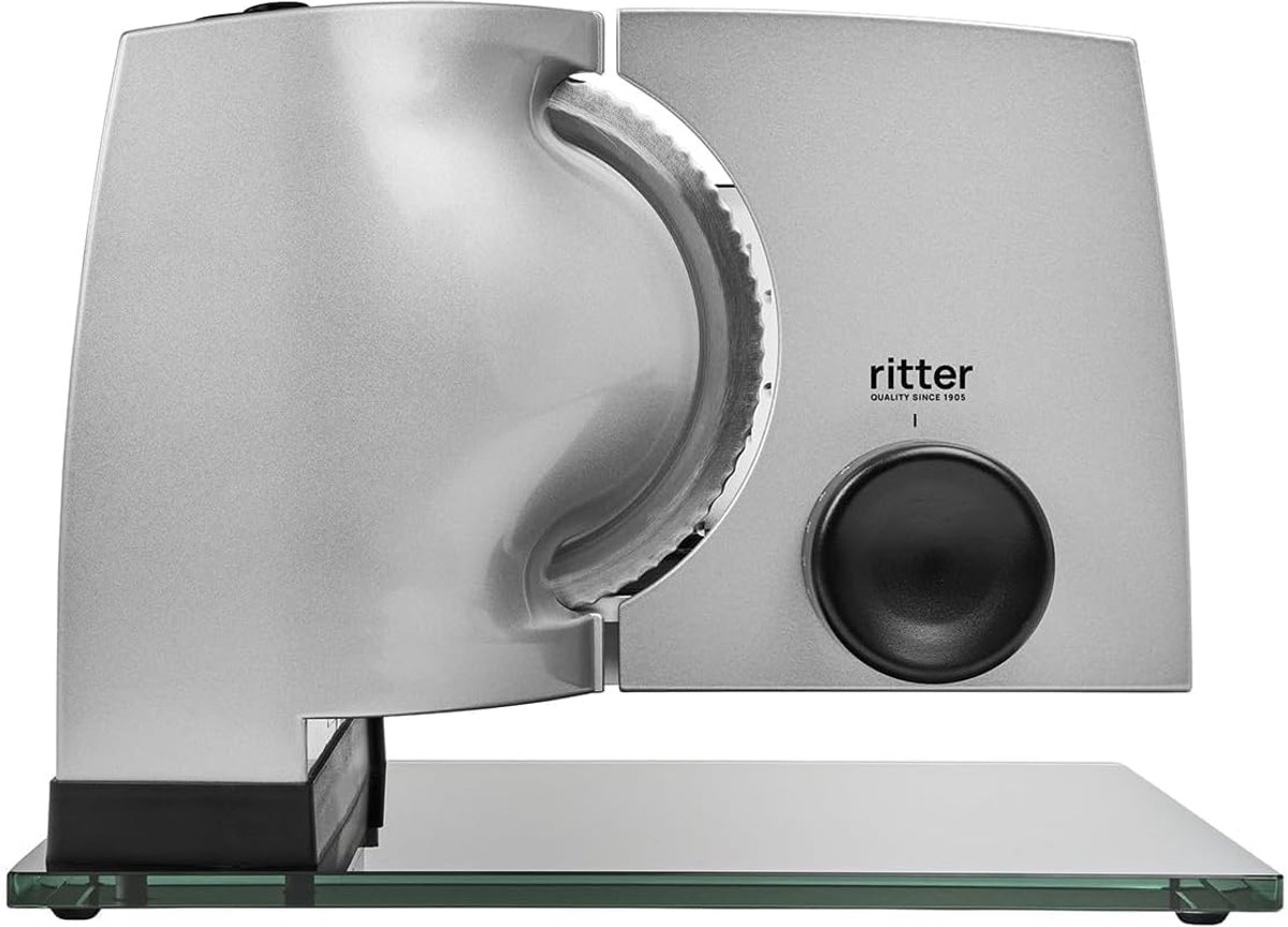 Thijox - Elektrische Allessnijder & Broodsnijmachine van Metaal, Robuust en Nauwkeurig, Made in Germany, Ideaal voor Keuken, Feest en Camping