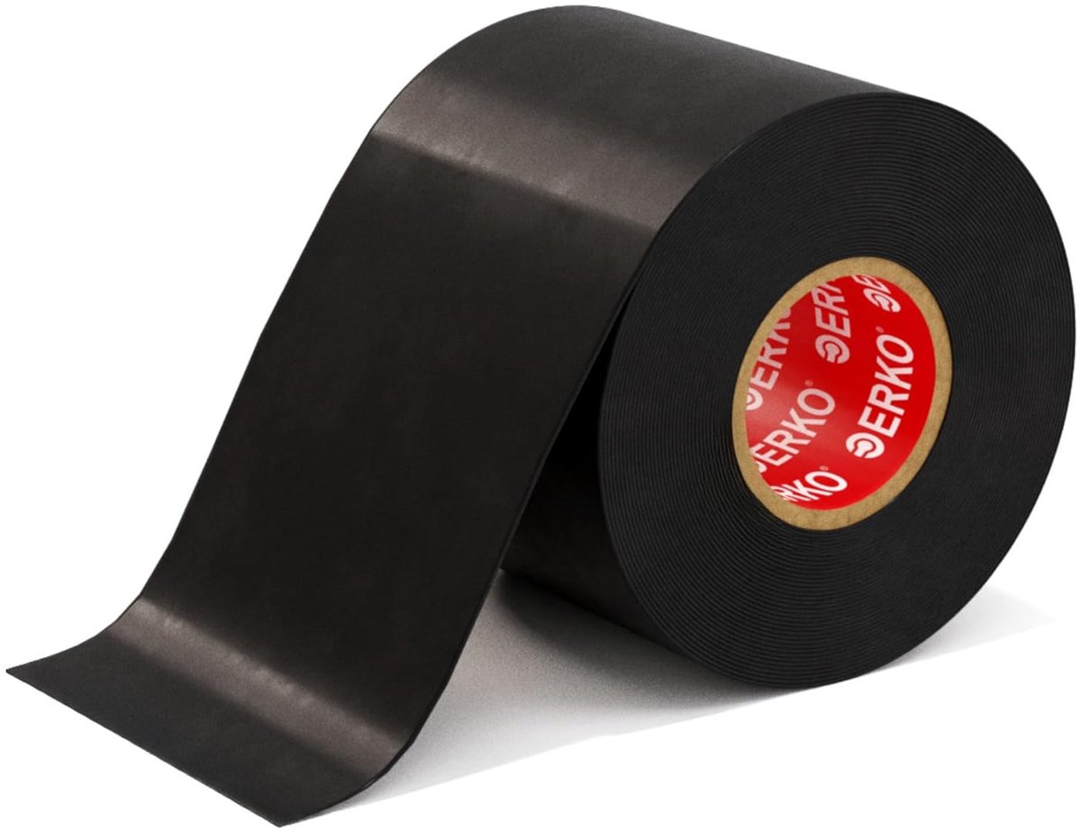 Thijox - Isolatietape Zwart 50mm x 33m - Sterk Hechtende Elektrische Isolatietape voor Huishouden, Werkplaats en Industrie - Duurzaam PVC Materiaal