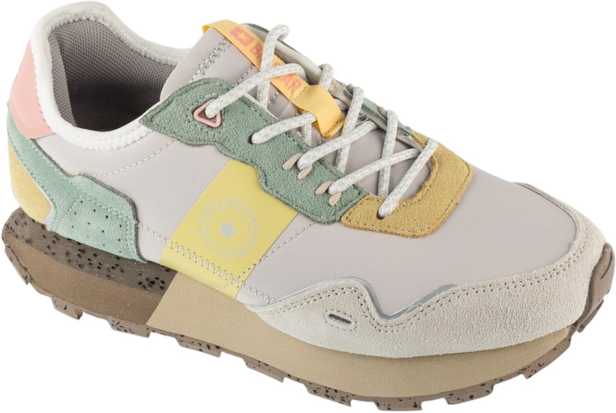 Big Star Sneakers Shoes RR2742, Vrouwen, Grijs, Sneakers, maat: 37