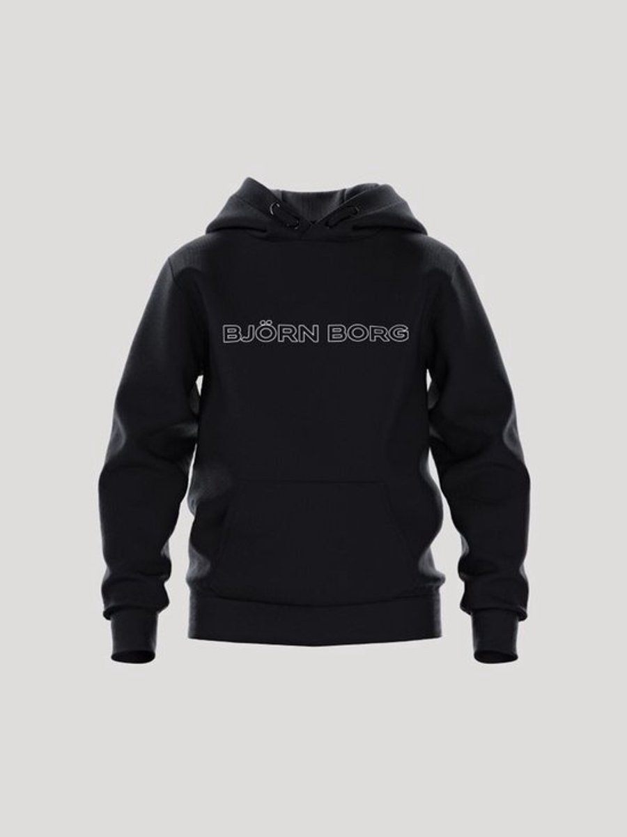 Borg Essential 3 Hoodie Trui Kinderen Black Beauty 146-152