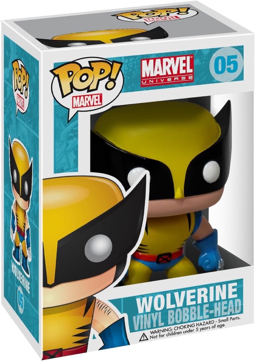 Funko Pop marvel: wolverine - pop #05