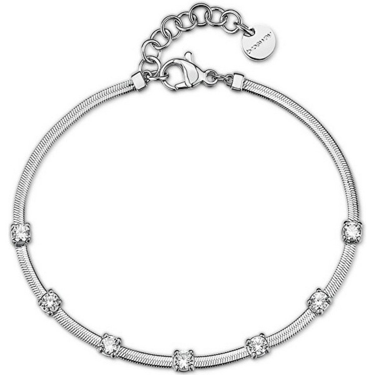 BROSWAY DREAMING BIG14 STAINLESS STEEL ARMBAND MET ZIRKONIA'S 1 STUK