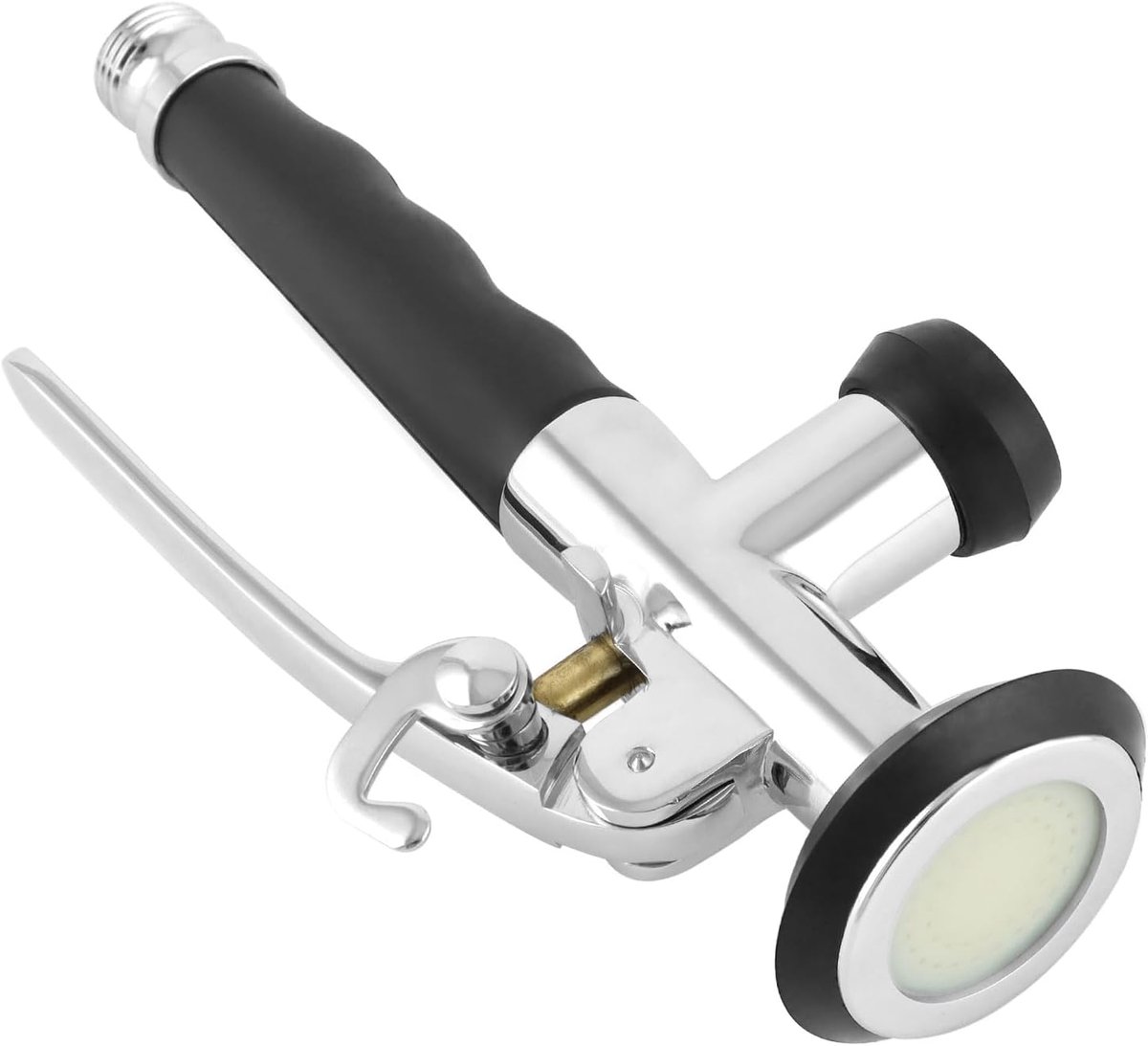Thijox - Messing Handdouche voor Keukenkraan met Vergrendelingsbeugel, Universele 1/2" Aansluiting, Sproeikop, Ideaal voor Keuken en Badkamer, Duurzaa