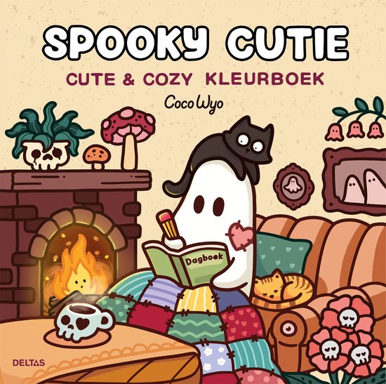 Spooky Cutie Cute & Cozy kleurboek Coco Wyo - cover
