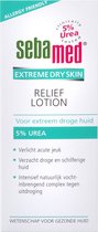 Sebamed Relief lotion 5% urea - Intensieve hydratatie - Vermindert acute jeuk en verzacht droge en schilferige huid - Herstelt de vochtbalans - Huidverzorging - 200 ml