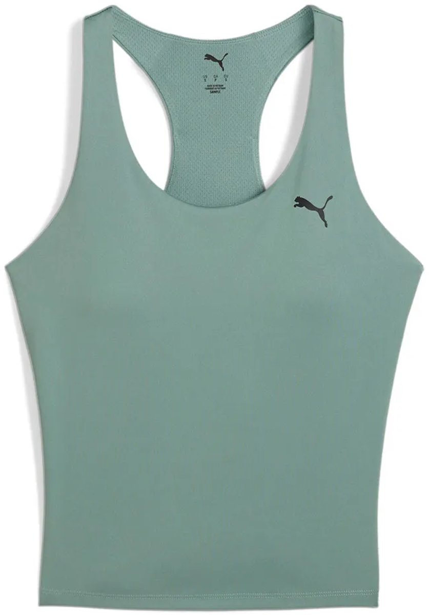 Puma Tad Essential 2 Mouwloos T-shirt Vrouw Groen
