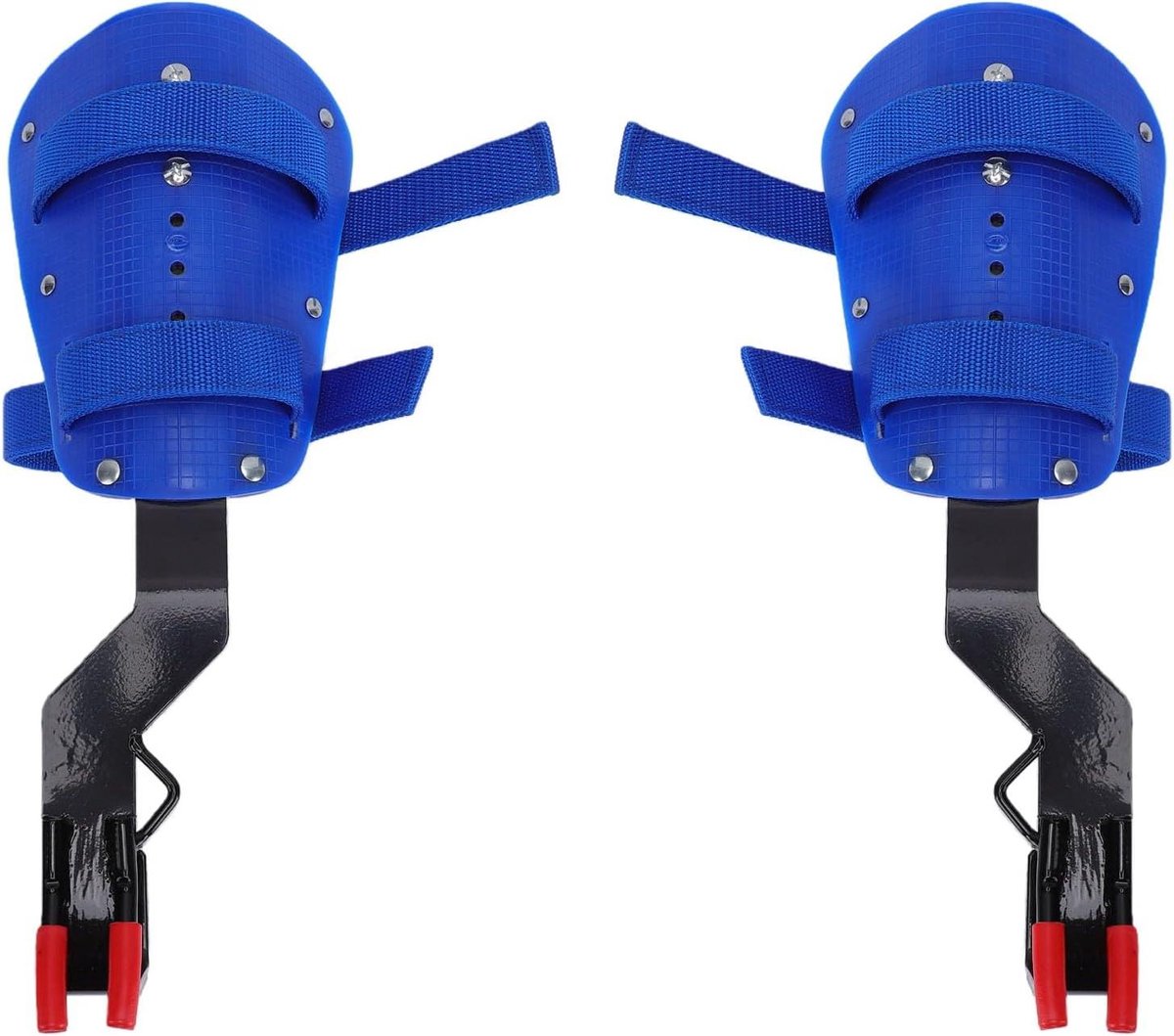 Boomklimspikes - Klimvoetsteunen Haringen - Boomklimmen Oogsten - Verstelbare Gevoerde Steunen - 38-44 cm - Zwart