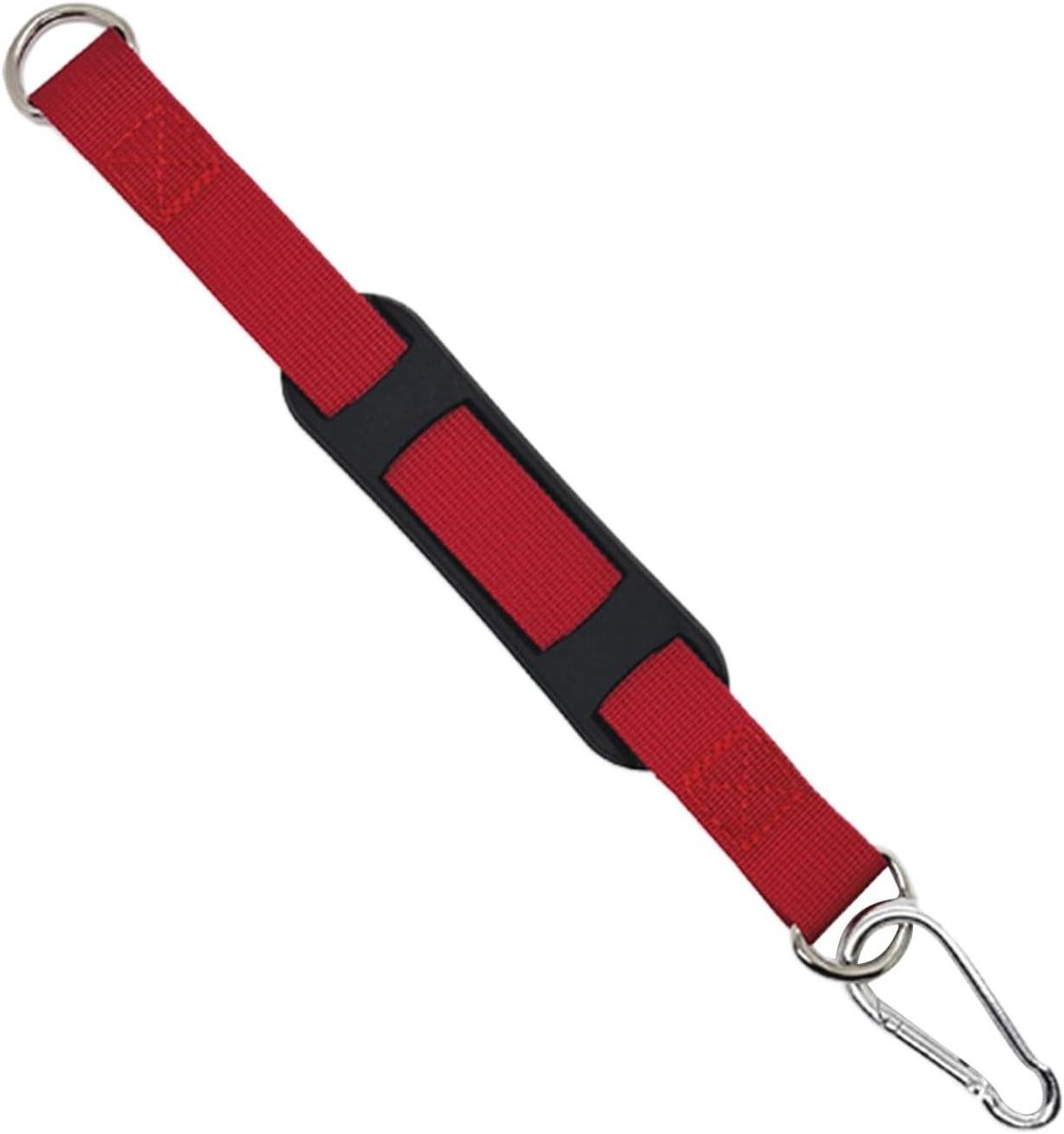 Bokszakband - Trainingsuitrusting - Thuis trainen - Geluidsarme ophanging - 136 x 46 cm - Zwart