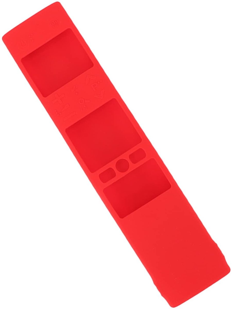 Dailygoods- Afstandsbedieningshoes Siliconen - Antislip - Beschermhoes - Sleutelband - Eenvoudig te installeren - Nauwkeurige uitsparingen - Afstandsbediening