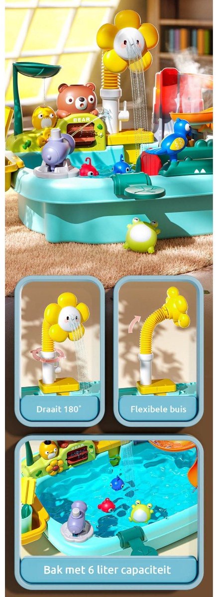 Eco Toys Bloem Blauwe Elektrische Watertafel — afbeelding 6