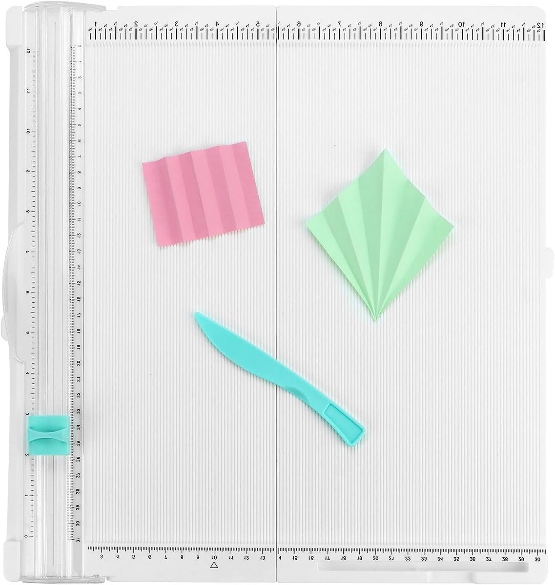 Papiersnijder en vouwbord, 35 x 36 cm - ideaal voor scrapbooking en kaarten maken
